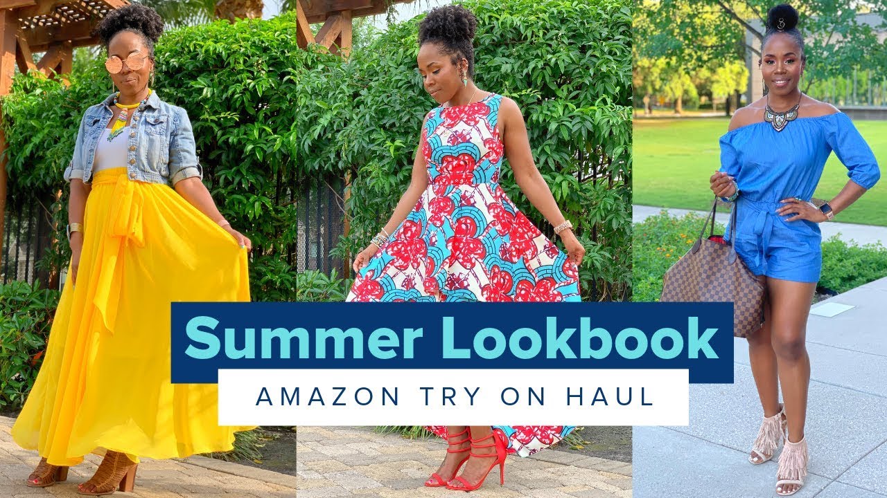 CASUAL SUMMER OUTFITS | Summer Lookbook 2019 & OOTD | AMAZON HAUL & TRY ON | AMAZON Clothing!