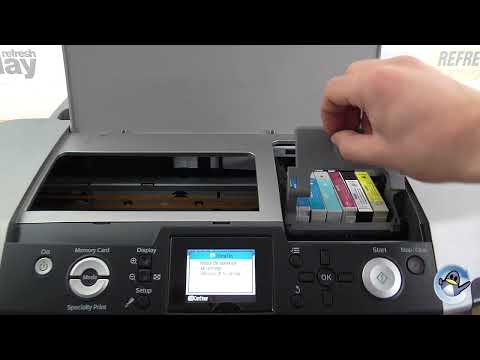 Epson Stylus Photo R340: How to Change/Replace Ink Cartridges