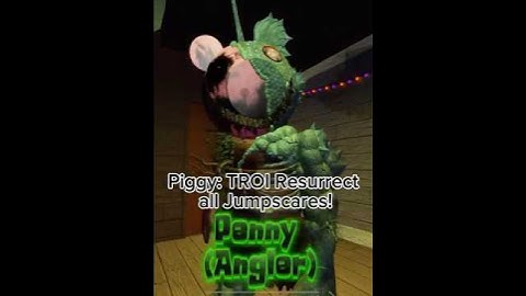 PIGGY THE RESULT OF ISOLATION RESURRECT ALL JUMPSCARE! #roblox #robloxjumpscare #shorts #piggyroblox