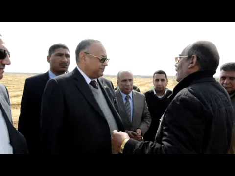 فيديو لمحافظ بني سويف خلال زيارته لتفقده للغابة الشجرية ببياض العرب شرق النيل