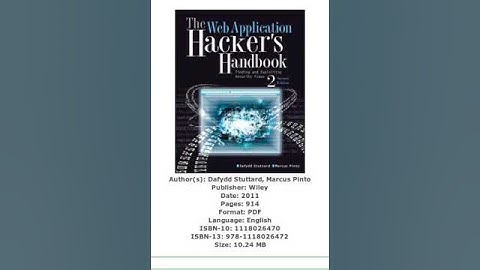 The Web Application Hacker