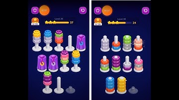 Nut Sort Color Sorting Game - Level 26 To Level 30