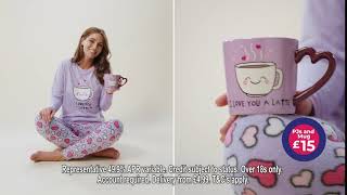 Studio - Pyjamas And Mug Set - September Tv Ad 2020