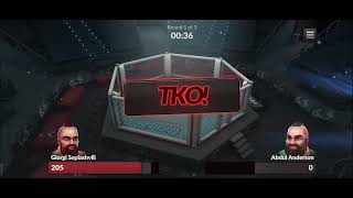 MMA Manager 2: ultimate fight ,  TOURNAMENT WIN (Knees , punches ) week 1 screenshot 5