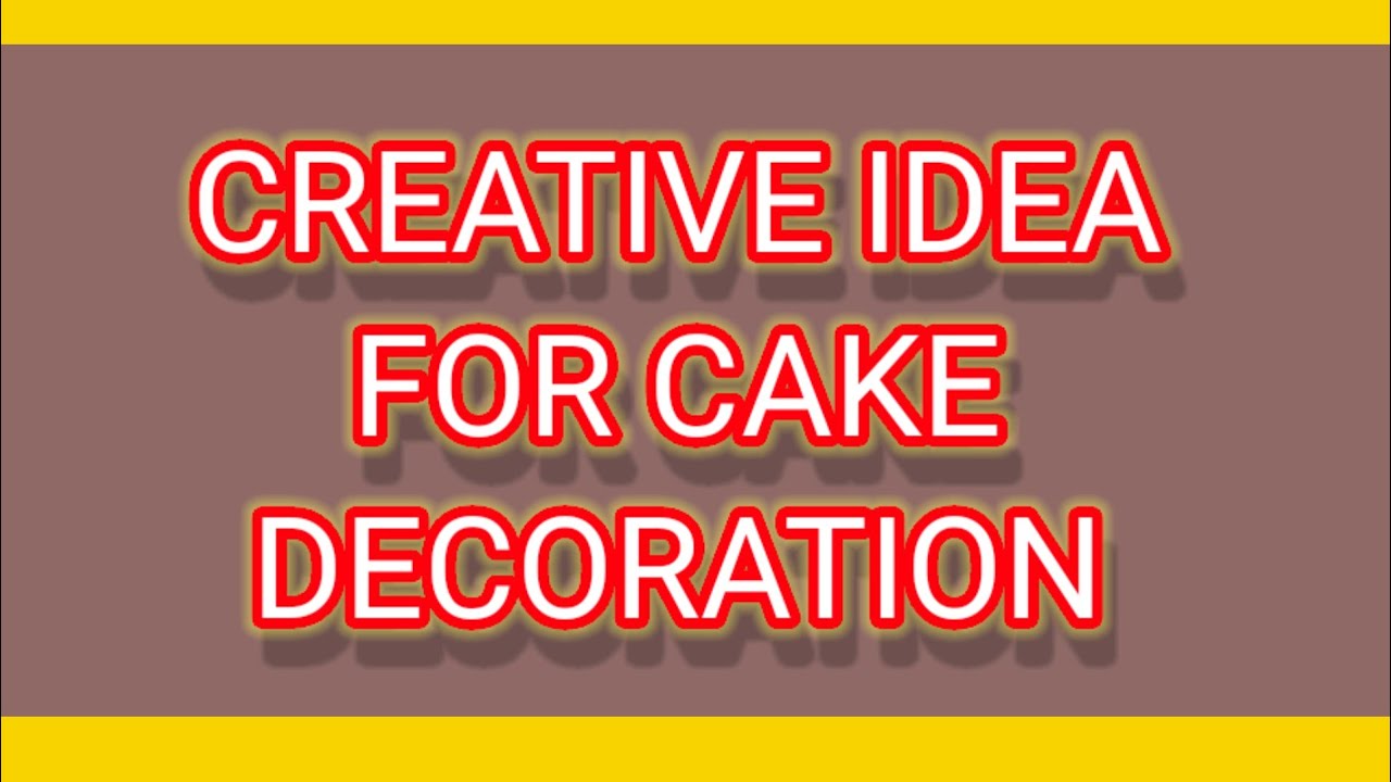 Creative Idea For Cake Decoration Garnish Design How To Make Chocolate creative-idea-for-cake-decoration-garnish-design-how-to-make-chocolate