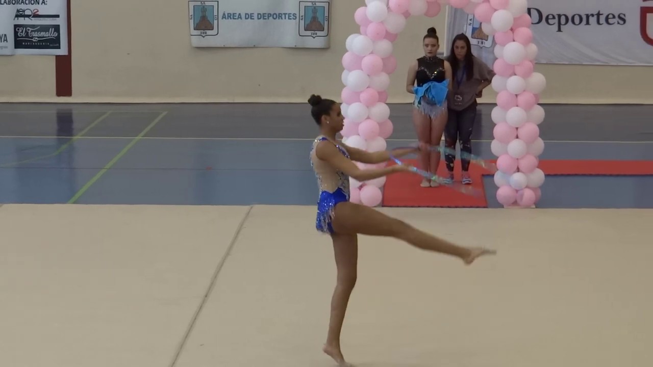 COMPETICION GIMNASIA RITMICA MIRIAM PRECOPA ANDALUCIA 07/03/2020 INDIVIDUAL SENIOR ARO EN SALOBREÑA
