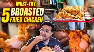 5 MUST TRY  Broasted Fried Chickens of Hyderabad | Explore with @bhukkanawab