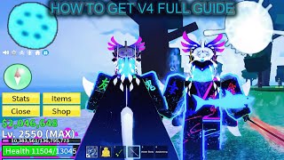 How to Get RACE V4 (Blox Fruits) | Full Guide 2024