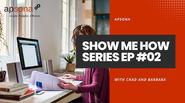 Episode 2: How to Create a Merge Field with Apsona