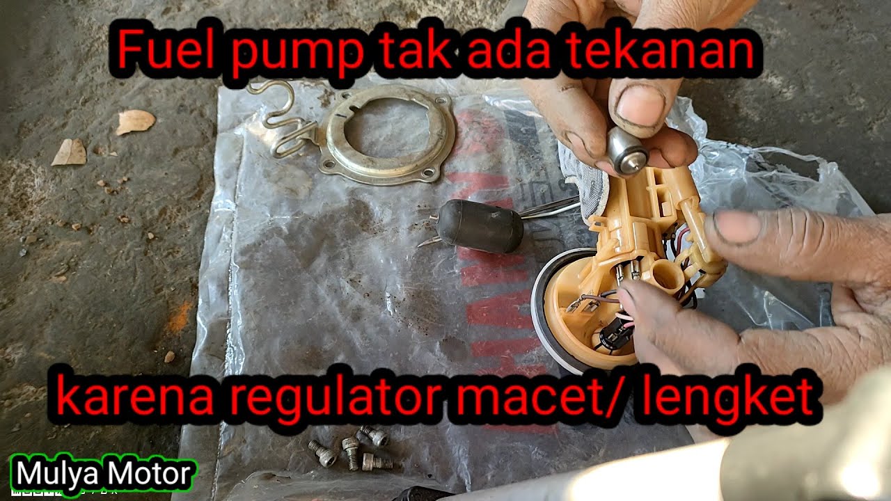 Fungsi regulator fuel pump  soul GT, j ,M3 Nmax