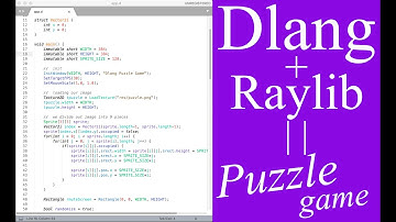 Puzzle game | Dlang and Raylib