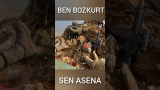 Ben Bozkurt Sen Asena #shorts #keşfet #short #jöh #asena #komando #bordobereliler #sad #polis #sas Resimi