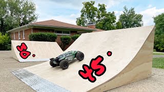 How to BUILD RC CAR RAMPS- We put them to the test!! Ultimate launch platforms!