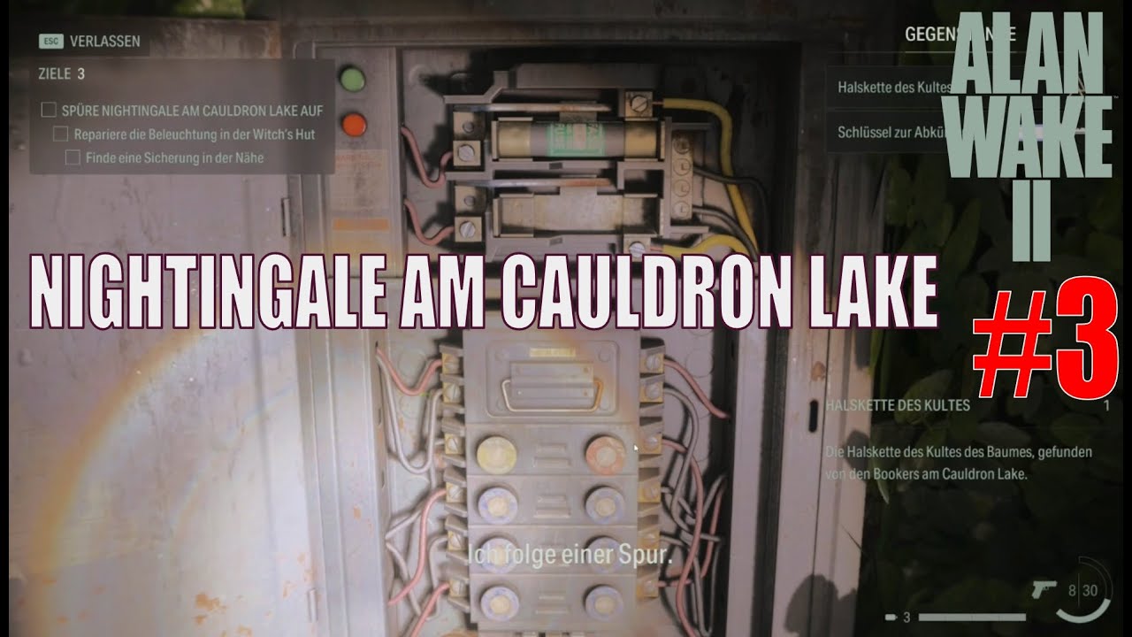 Alan Wake 2 Teil #3 - Spüre Nightingale am Cauldron Lake auf