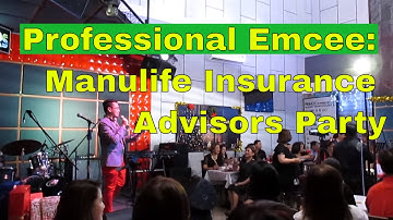 How to Host a Christmas Party: Professional Emcee Calls Out Manulife Units and Raffle (Unedited)