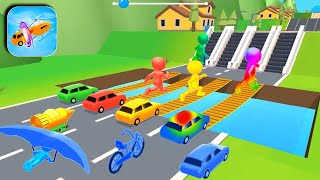 Shape-shifting Stick Game All Levels Gameplay iOS,Android Walkthrough Mobile New Max Level OKLZAS screenshot 4