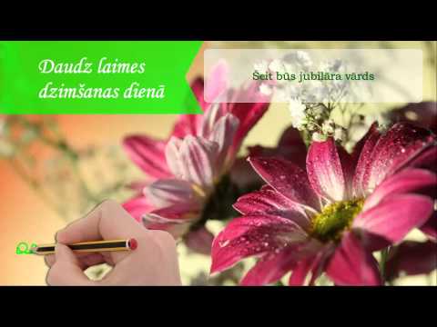 Apsveikums Dzimsanas Diena Youtube