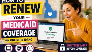 How to renew your Medicaid coverage online in Idaho