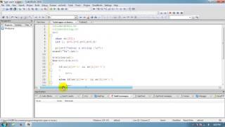 String in C programming part - 6 (  total uppercase and lowercase  )