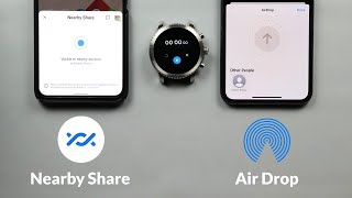 Nearby Share vs AirDrop Speed Test - Very Close