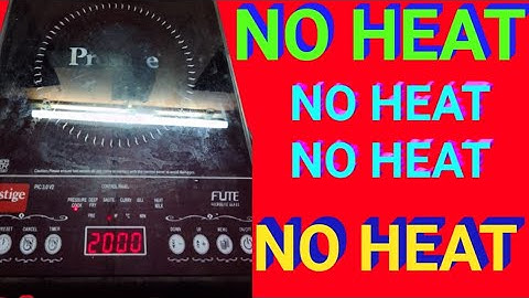 Prestige 3.0 V2 Induction Cooker No Heat Reapearing #electronics #hindi #Noheat