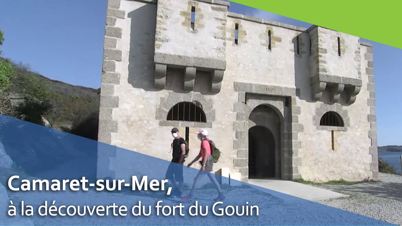 Visite du fort du Gouin, nouvellement restauré à Camaret.