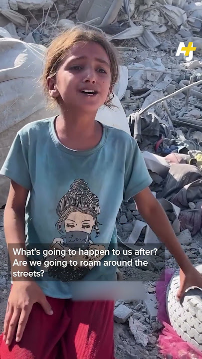 Palestinian Girl Loses Her Family and Her Shelter in Israel’s Gaza City Invasion