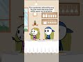 The customer refused to pay for the meal because free refills were not available. #work #animation