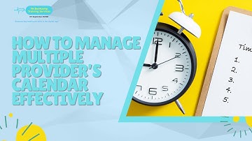How to Manage Multiple Provider