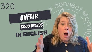 Learn English Vocabulary: “Unfair” -Definitions, Usage, Collocations, and Opposites 320/3000