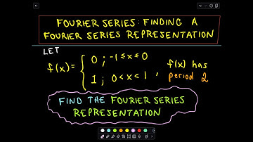 Fourier Series: Finding a Fourier Series Representation of a Function