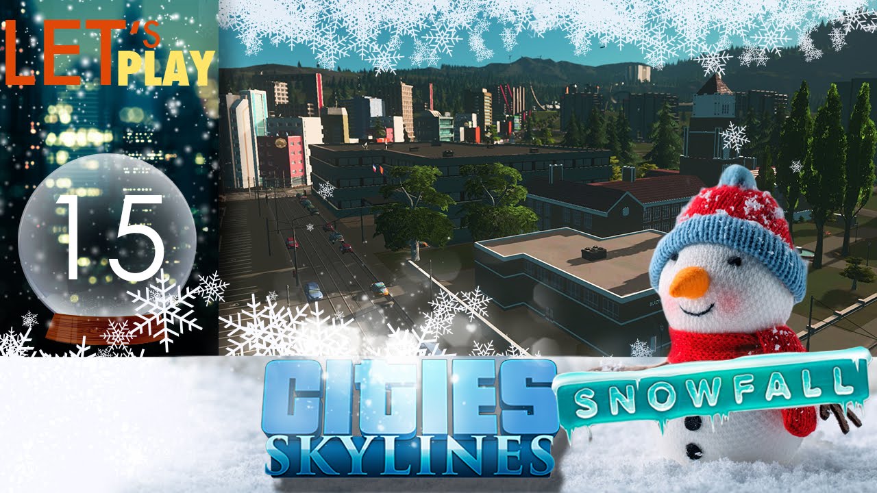 [FR] Cities Skylines Snowfall ep.15 Université YouTube