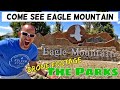 Come see Eagle Mountain - Drone Footage of the Parks - What is it like in Eagle Mountain, Utah