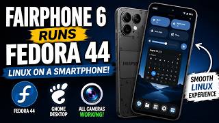 Fairphone 6 работает на Fedora 44 Linux с рабочими камерами! screenshot 5