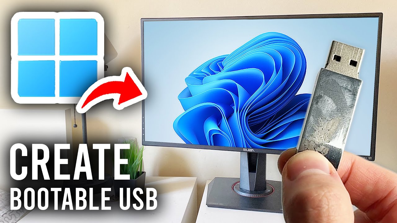 How To Create A Windows 11 Bootable USB Drive - Step By Step - YouTube