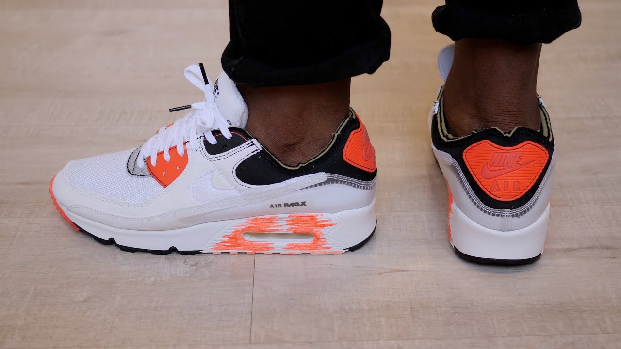 nike air max 90 premium bright crimson