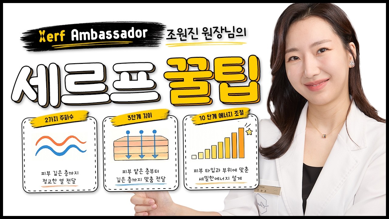 Xerf Ambassador 조원진 원장의 세르프 꿀팁