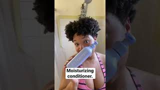 Simple Washday Routine On 4C Hair #shorts