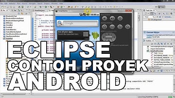 Cara Membuka Contoh Project (Sample Project)  Android di Eclipse