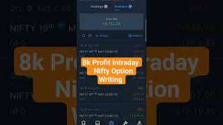 Option Writing NIFTY 8k profit 18th May 2026 #trading #options #bullettrades