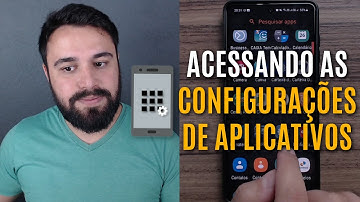 COMO ACESSAR AS CONFIGURAÇÕES DE APLICATIVOS NO CELULAR