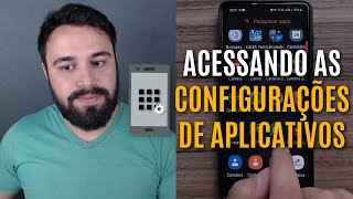 COMO ACESSAR AS CONFIGURAÇÕES DE APLICATIVOS NO CELULAR screenshot 1