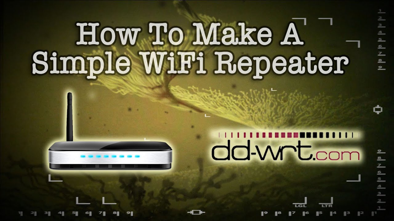 What Piglet scared How To Make A Simple Wireless Repeater - YouTube