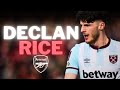 Declan rice  welcome to arsenal