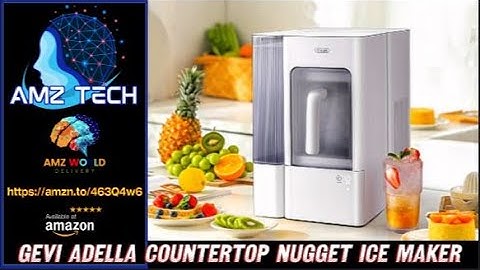 Describing Gevi Adella Countertop Nugget Ice Maker, Amazon