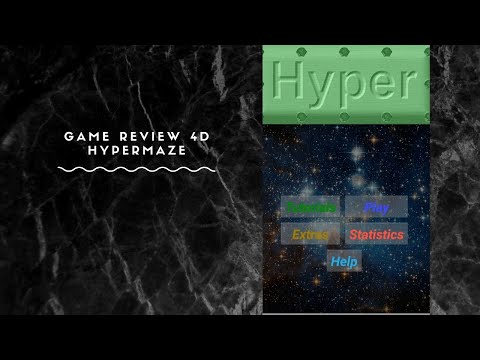 very interesting 4D game review, Hypermaze 4D Maze