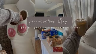 VLOG : A day in my Life. Pre vacation, chit chat grwm, grocery & random items haul