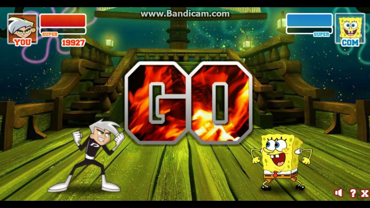 spongebob nick super brawl 2