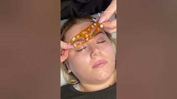 Brow Lamination & Hybrid Dye #brows #browwax #eyebrows #browlamination #browtransformation