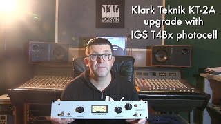 Klark Teknik KT2A upgrade with IGS T4Bx Photocell